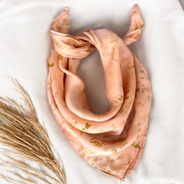 Earth & Petal Peach bandana - Image 2