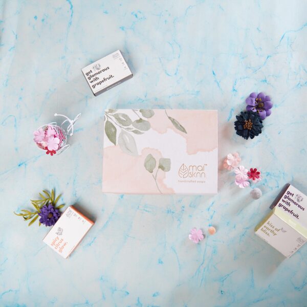 Face & Body Soap Gift Hamper - Pack of 4 Soaps - Image 3