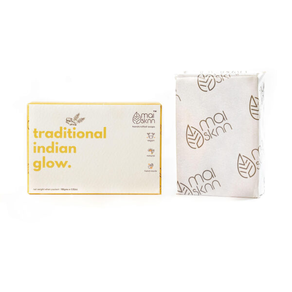 Traditional Indian Glow Soap Bar - Image 3