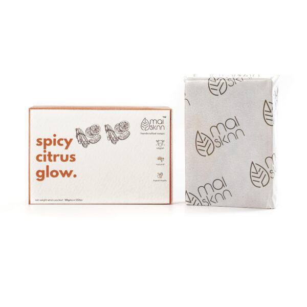 Spicy Citrus Glow Soap Bar - Image 3