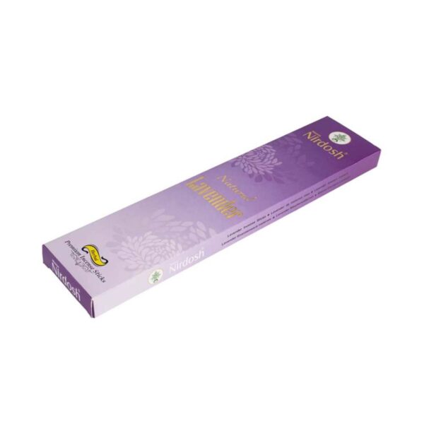 Lavender – Nirdosh Herbal Incense Sticks - Image 2