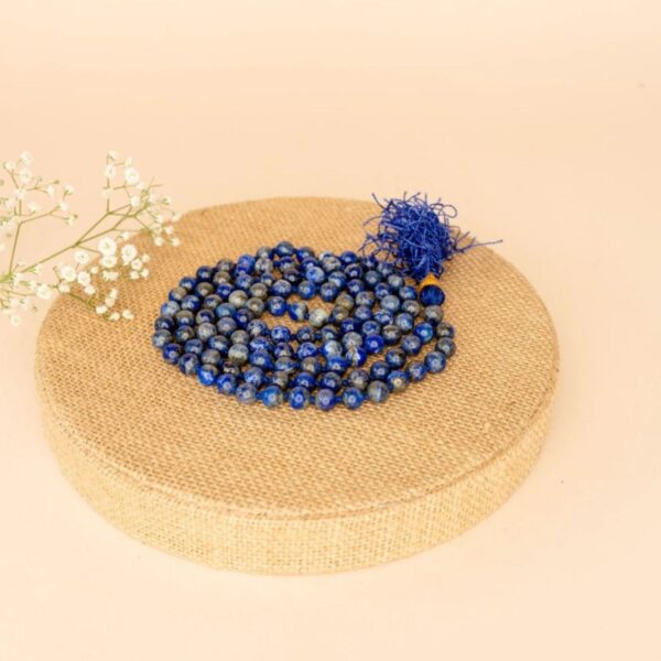 Lapis Lazuli Crystal Chanting Mala