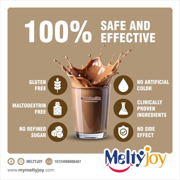 Melty joy Nutrimilk chocolate nutritional powder 7+ year - Image 3