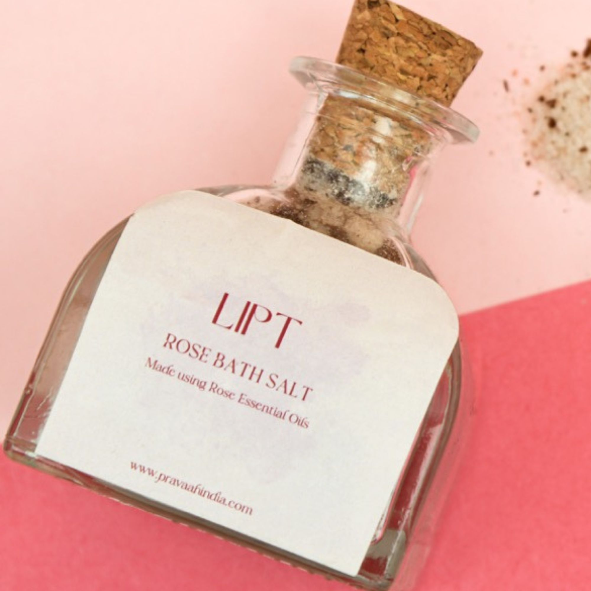 Lipt - Handmade Rose Bath Salt 100g