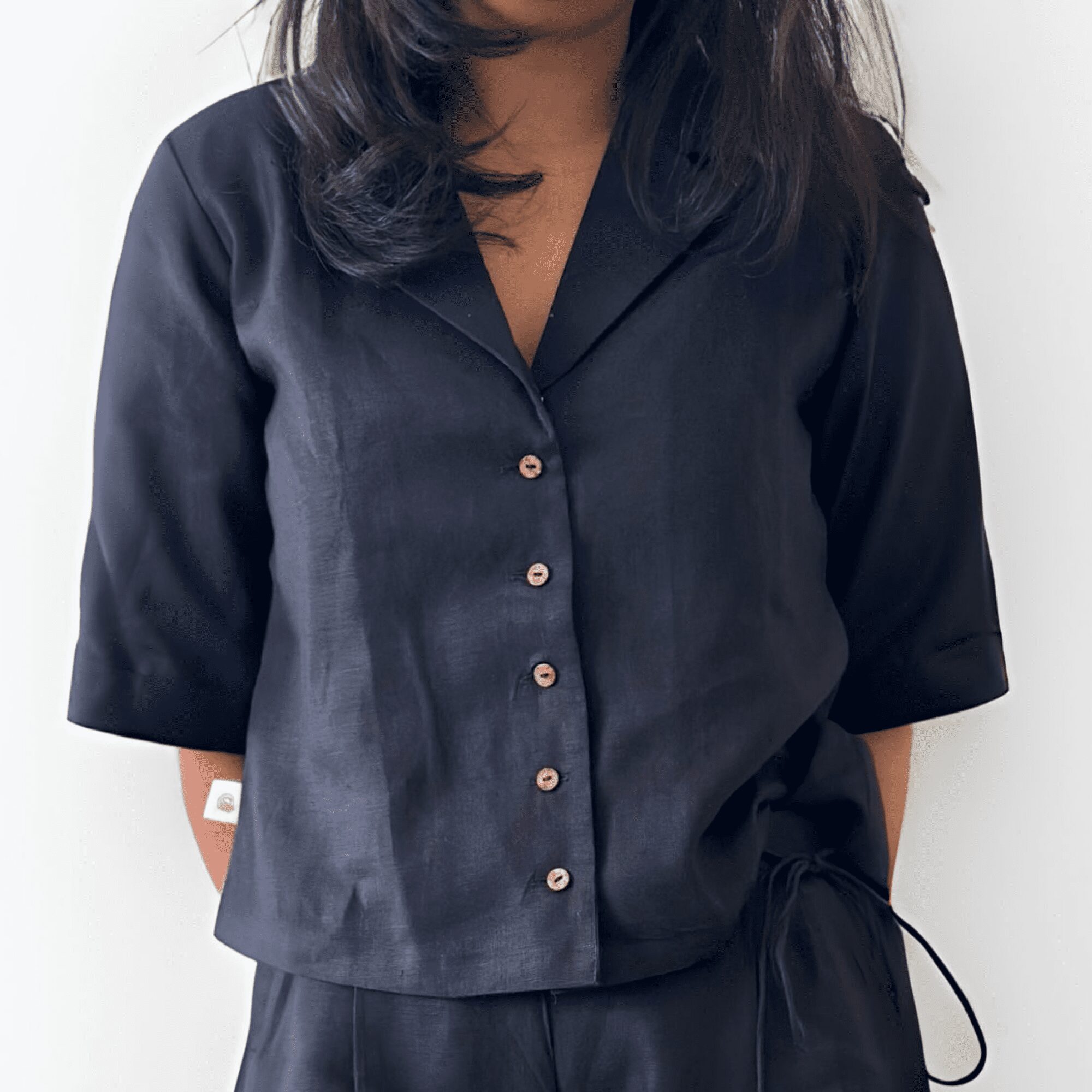 Basic Hemp Shirt | Must Have Black