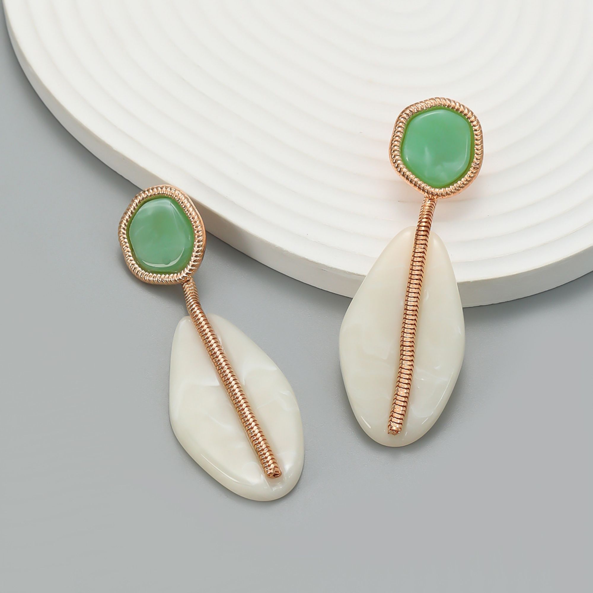 Serene Leaf Earrings