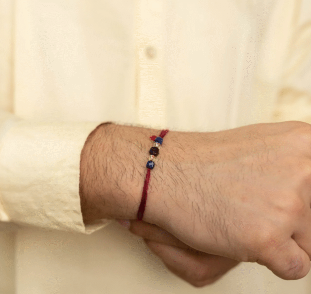 Prosperity Wisdom Crystal Rakhi