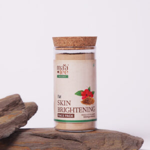 I'm Maatee Organic Skin Brightening Powder Face Pack Shining & Glowing Radiance Boost with Hibiscus + Fenugreek Natural • Pure • Clean Earth Infused • Ritual Inspired • Artisan Beauty