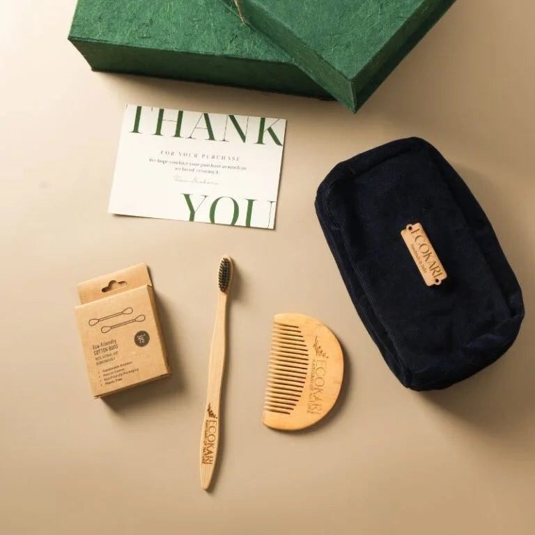 Eco Men’s Grooming Gift Hampers Set Bamboo & Neem Kit Corporate Gifts - Image 3