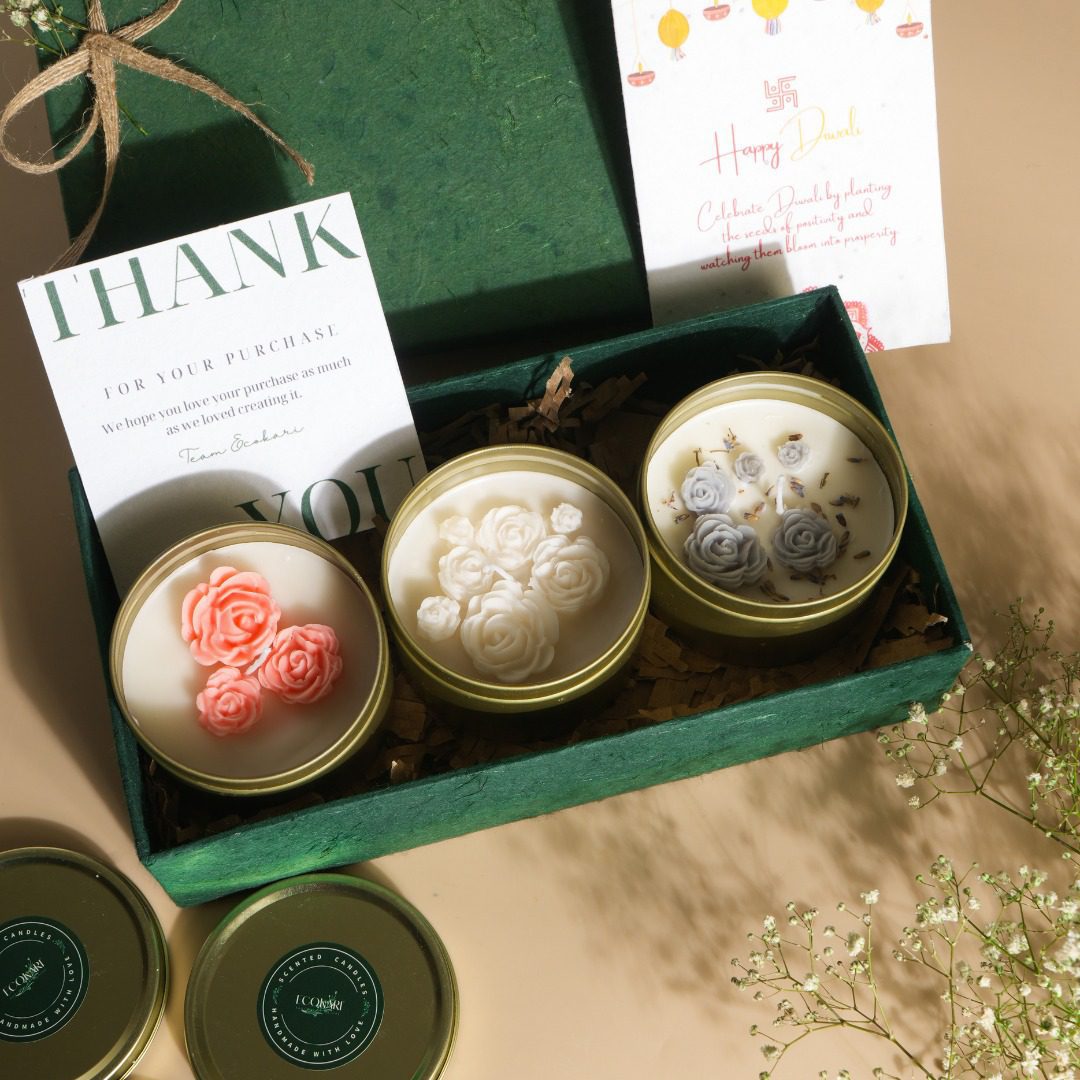 Eternal Blossom Candle Gift Box