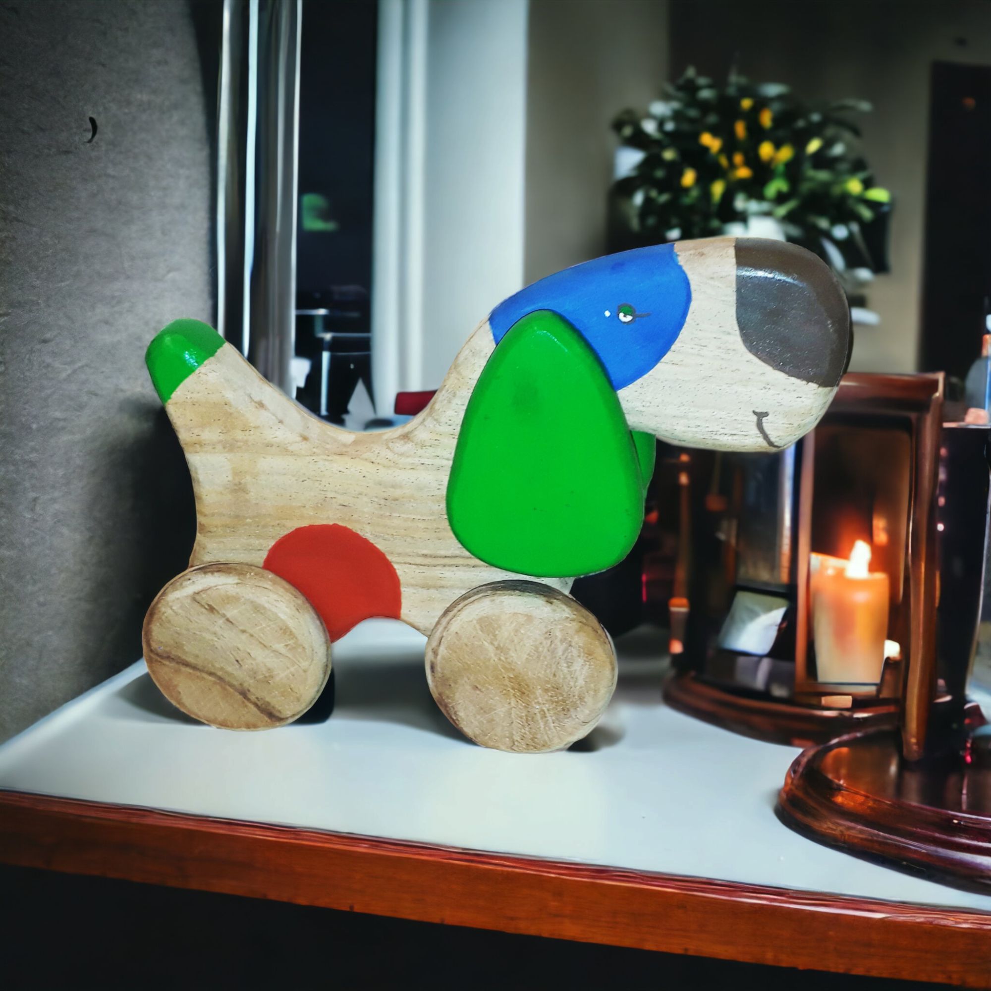 Perfect Pull Along Dog Toy For Toddlers - Image 2