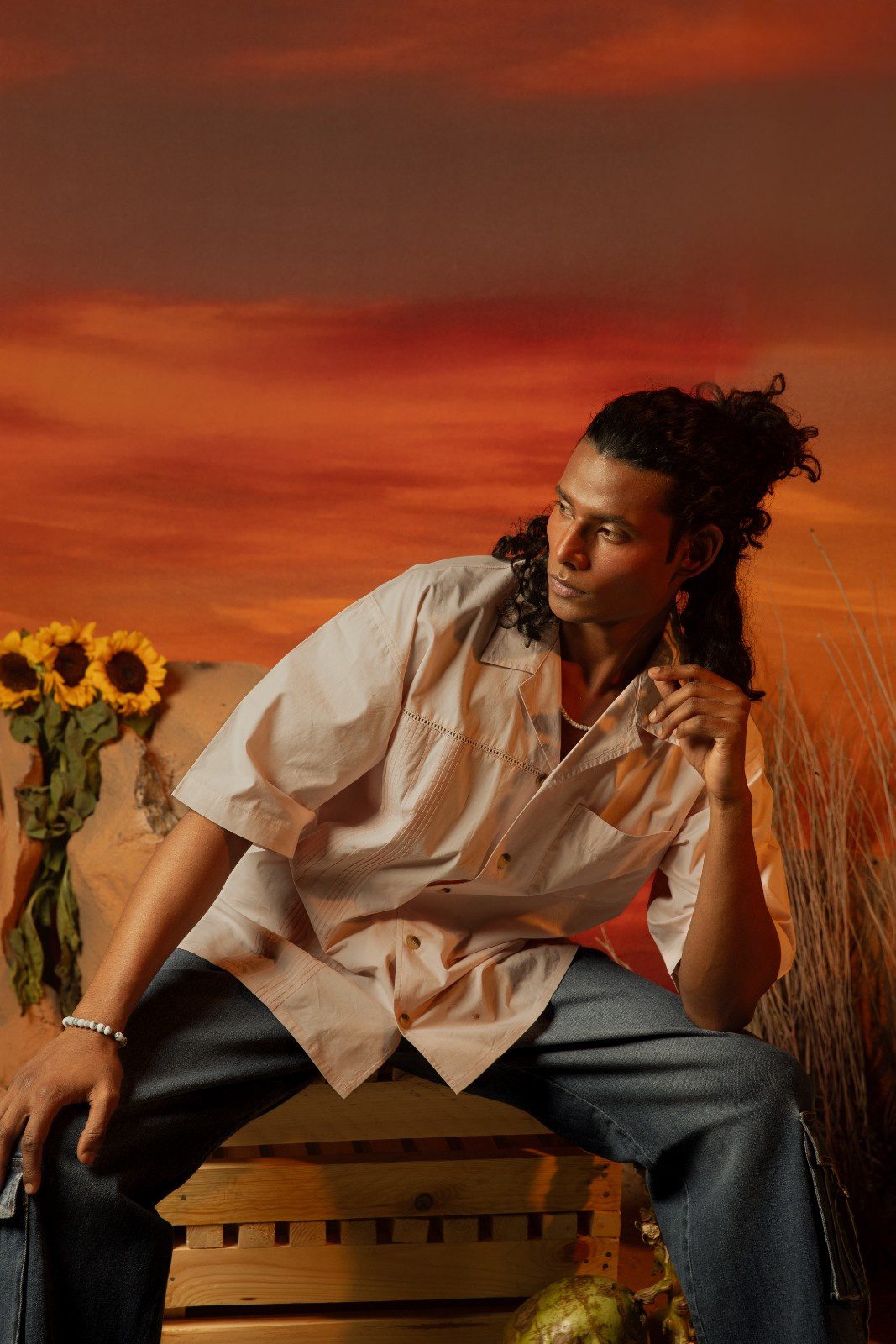 BRISA ROSA OVERSIZED SHIRT - Image 3