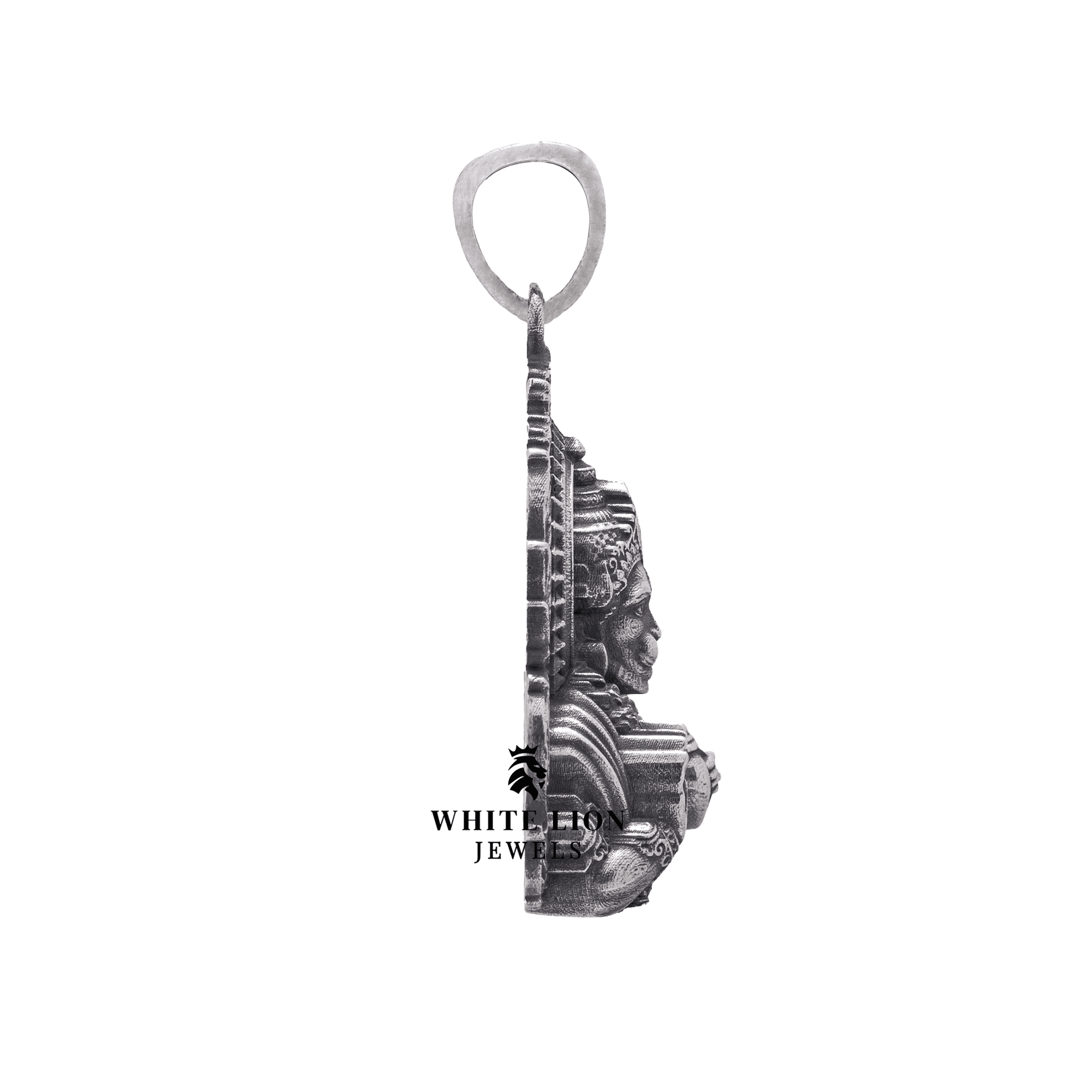 Blessing Hanuman Evil Protector 925 Sterling Silver Pendant - Image 3