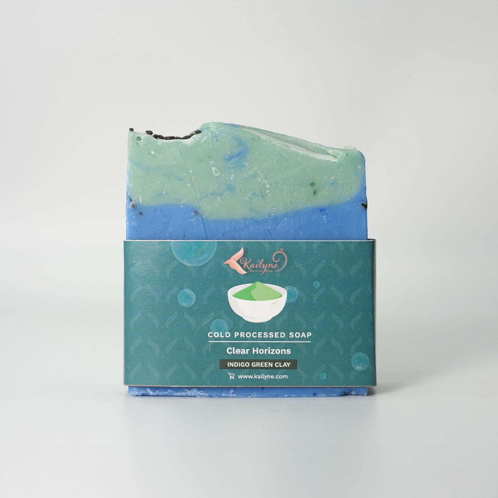 Cold Process Soap Indigo Green Clay