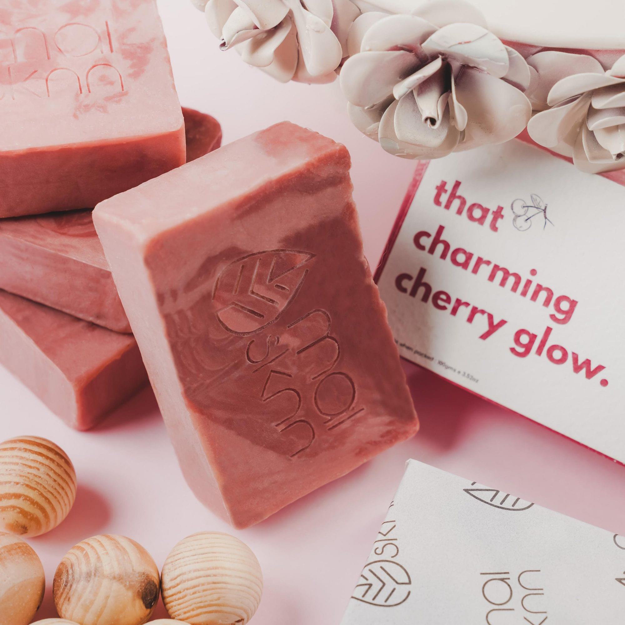 That Charming Cherry Glow Soap Bar - Image 5