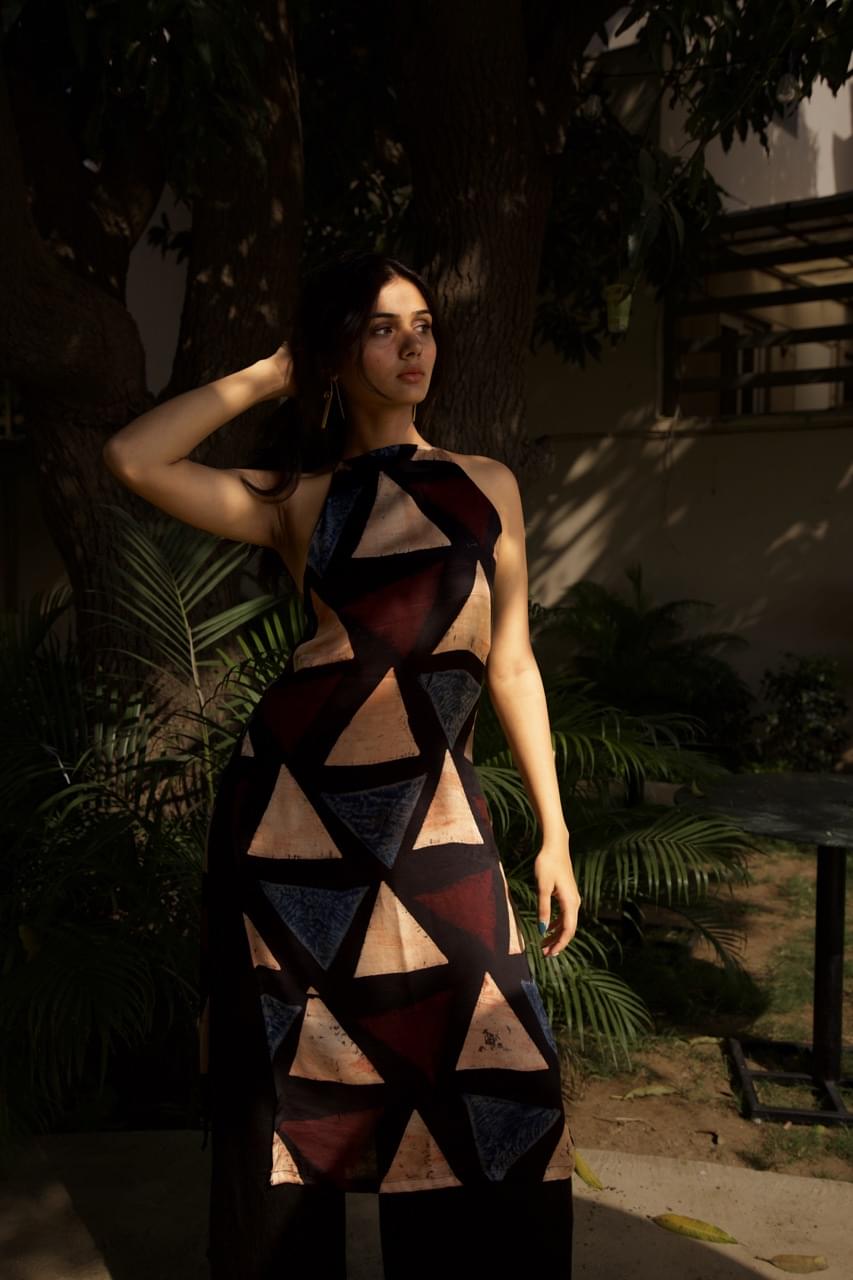 Aftab - Black Silk kurta set