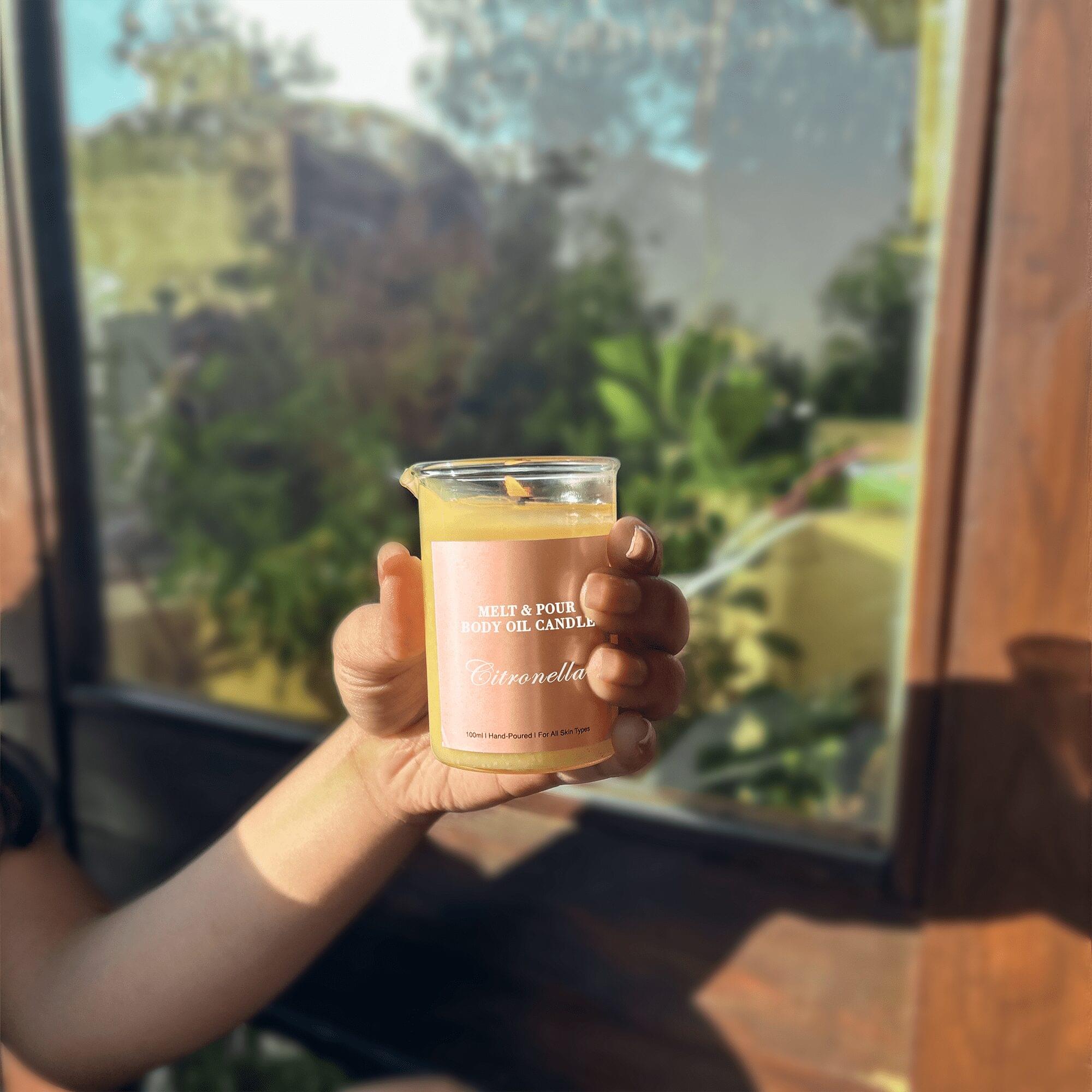 Citronella - Body Oil Candle