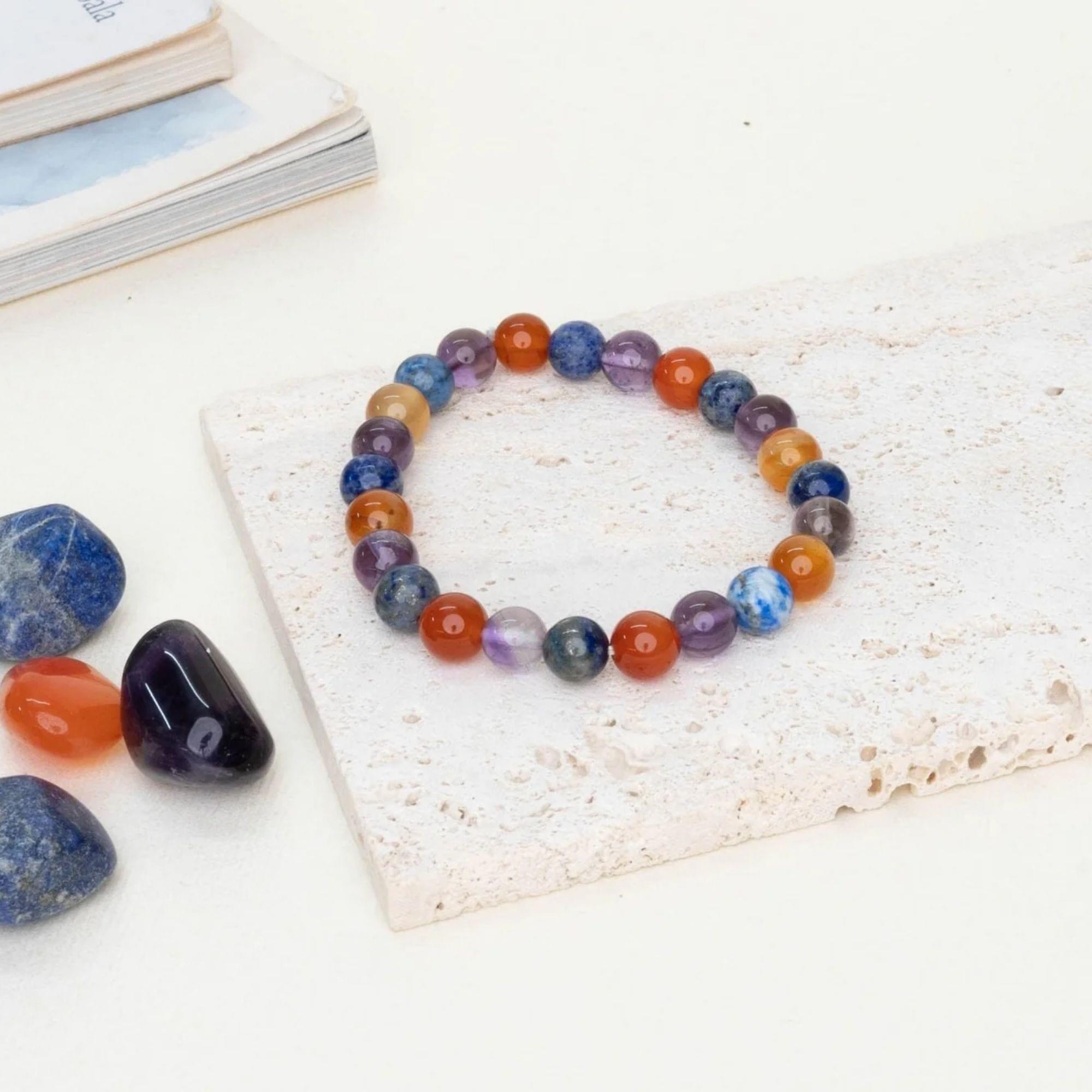 Study Success Crystal Bracelet