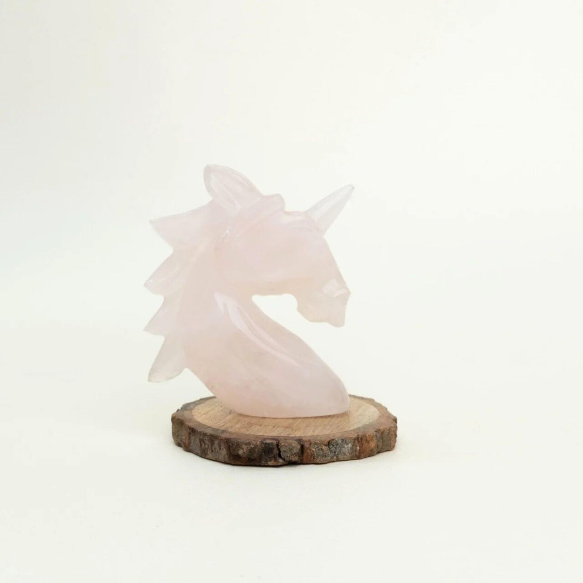 Rose Quartz Unicorn 237gm