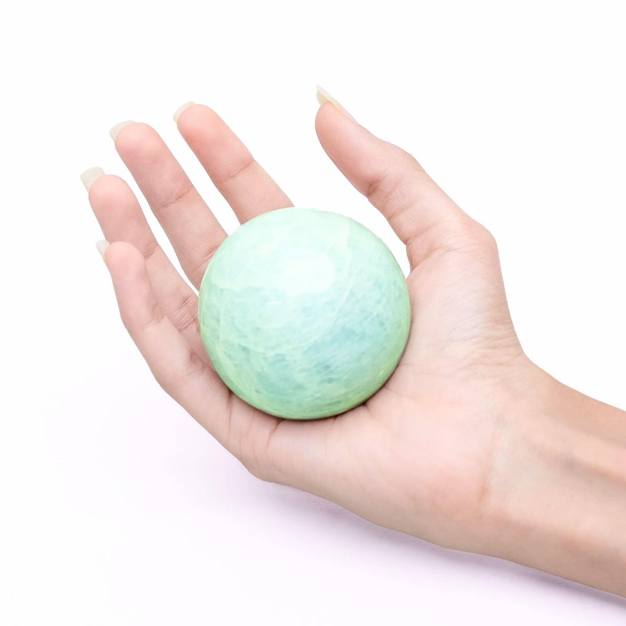 Amazonite Crystal Ball 210-230gm