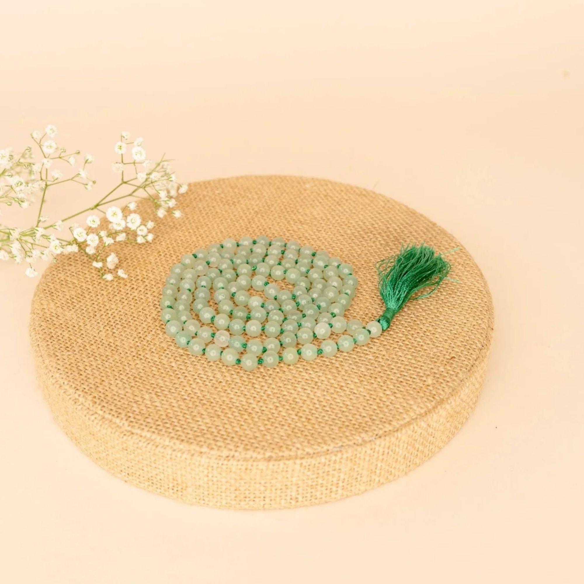 Green Aventurine Crystal Chanting Mala