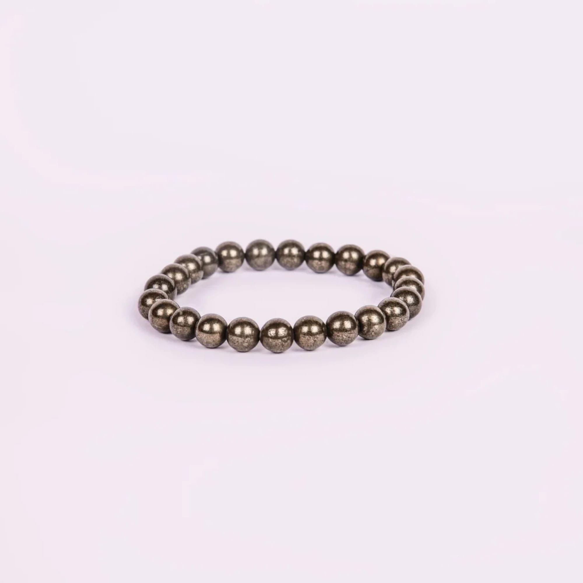 Iron Pyrite Healing Crystal Bracelet