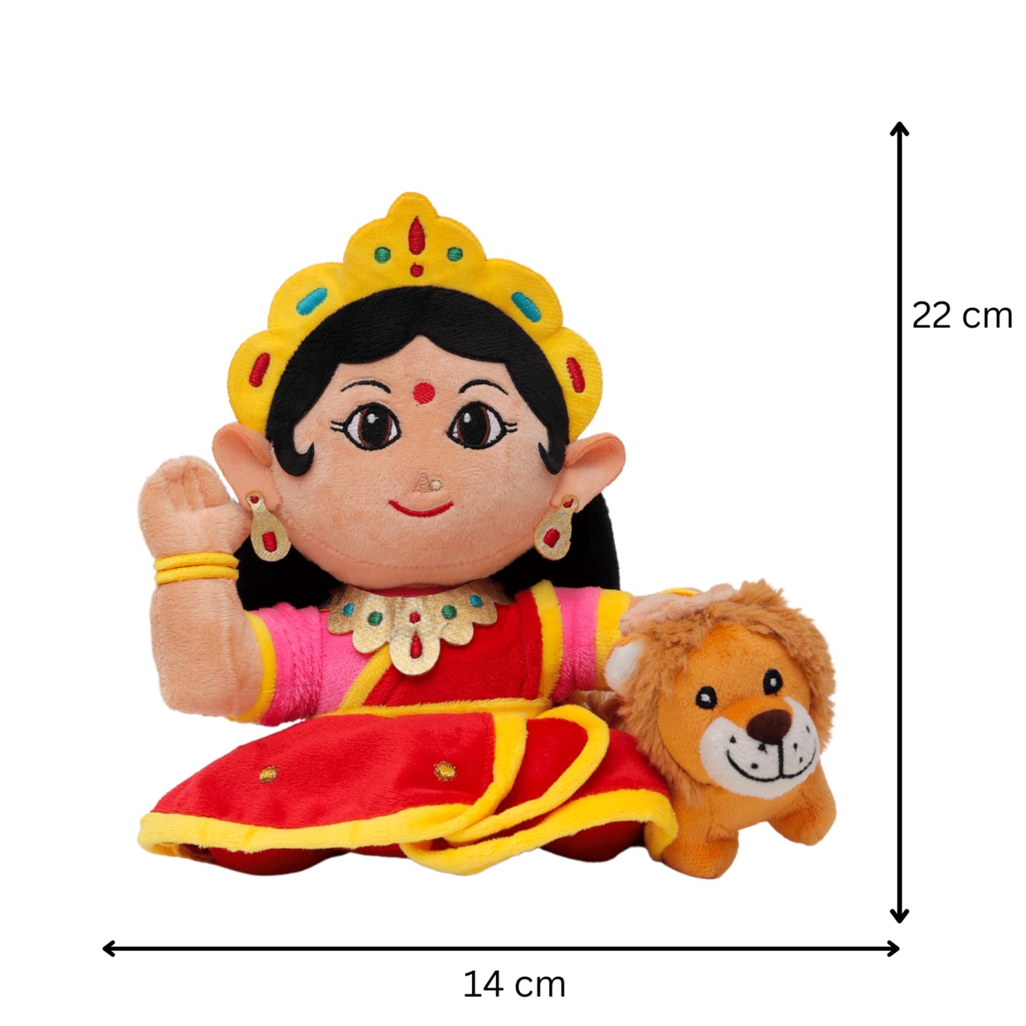 Panda's Box Mantra Chanting Devi Durga (Small - 22 cm) - Image 2