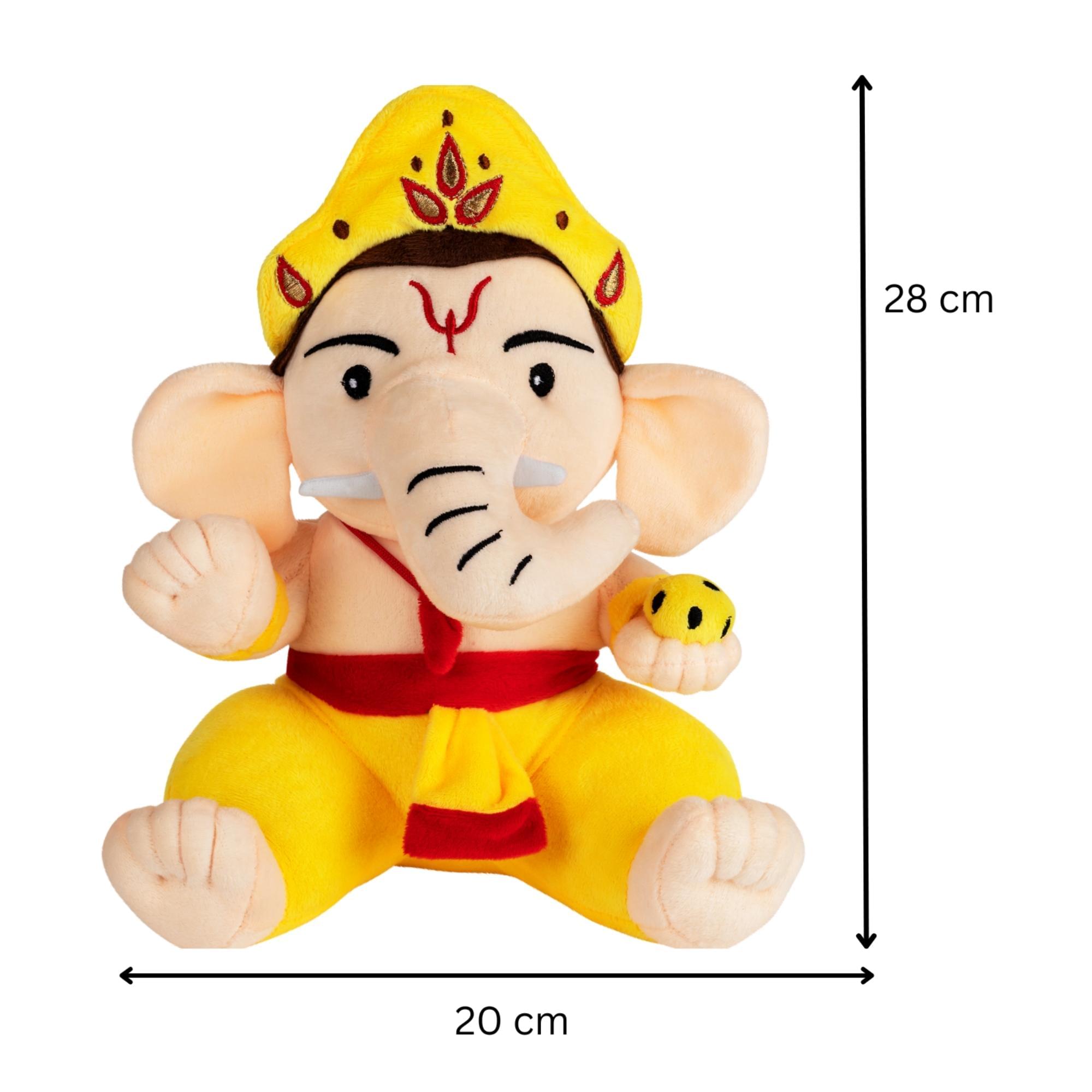 Panda's Box Mantra Chanting Baby Ganesha (Medium-28 cm) - Image 2
