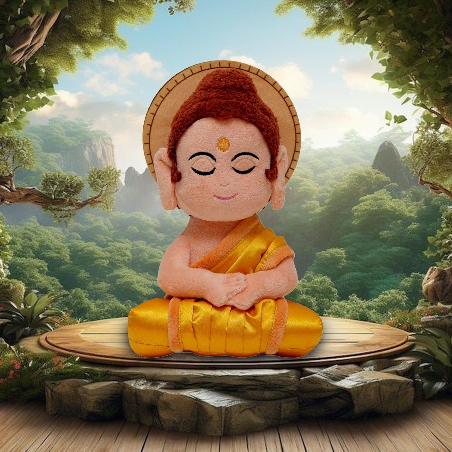 Panda's Box Mantra Chanting Gautam Buddha (Small - 25 cms) - Image 2