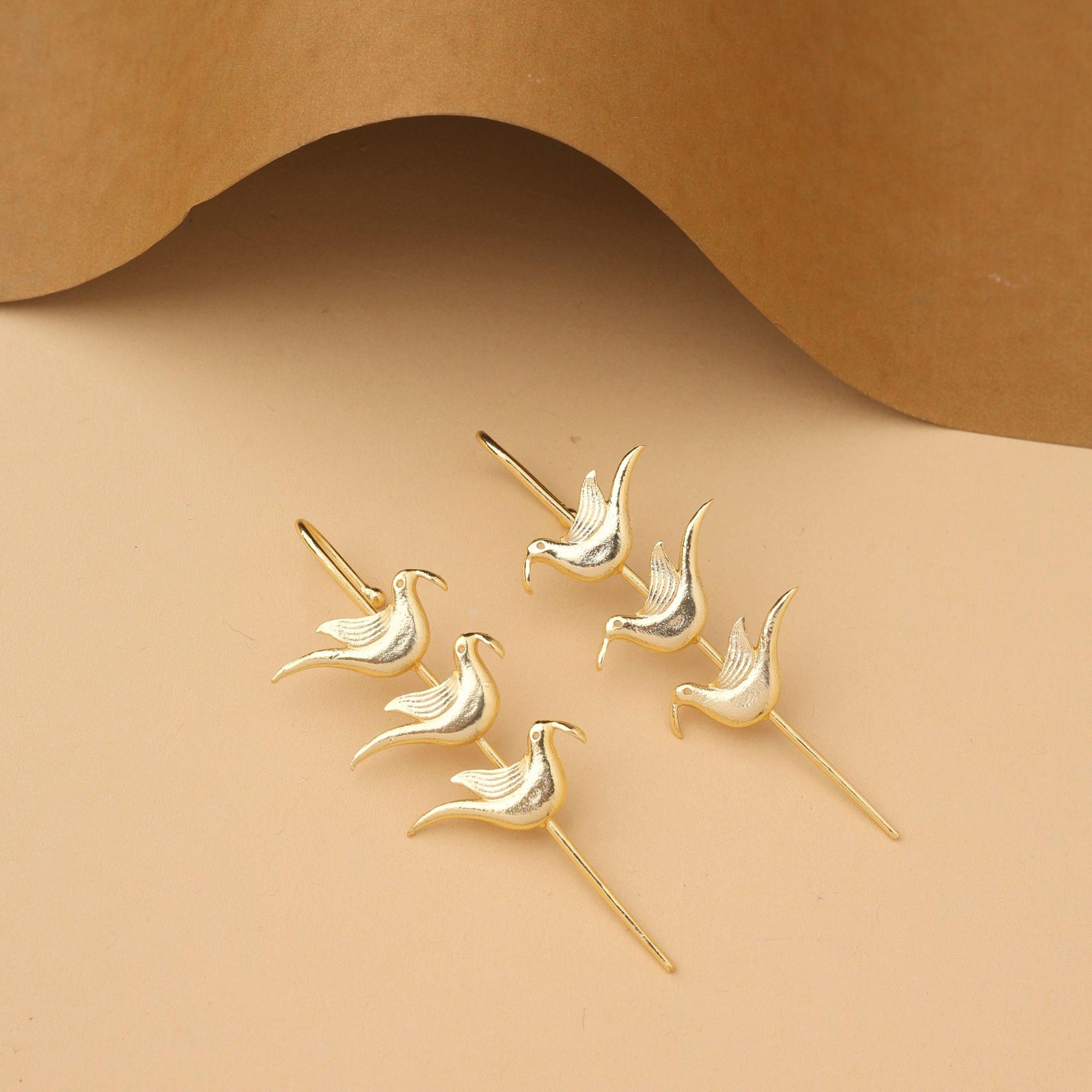 Golden Flight Earcuffs