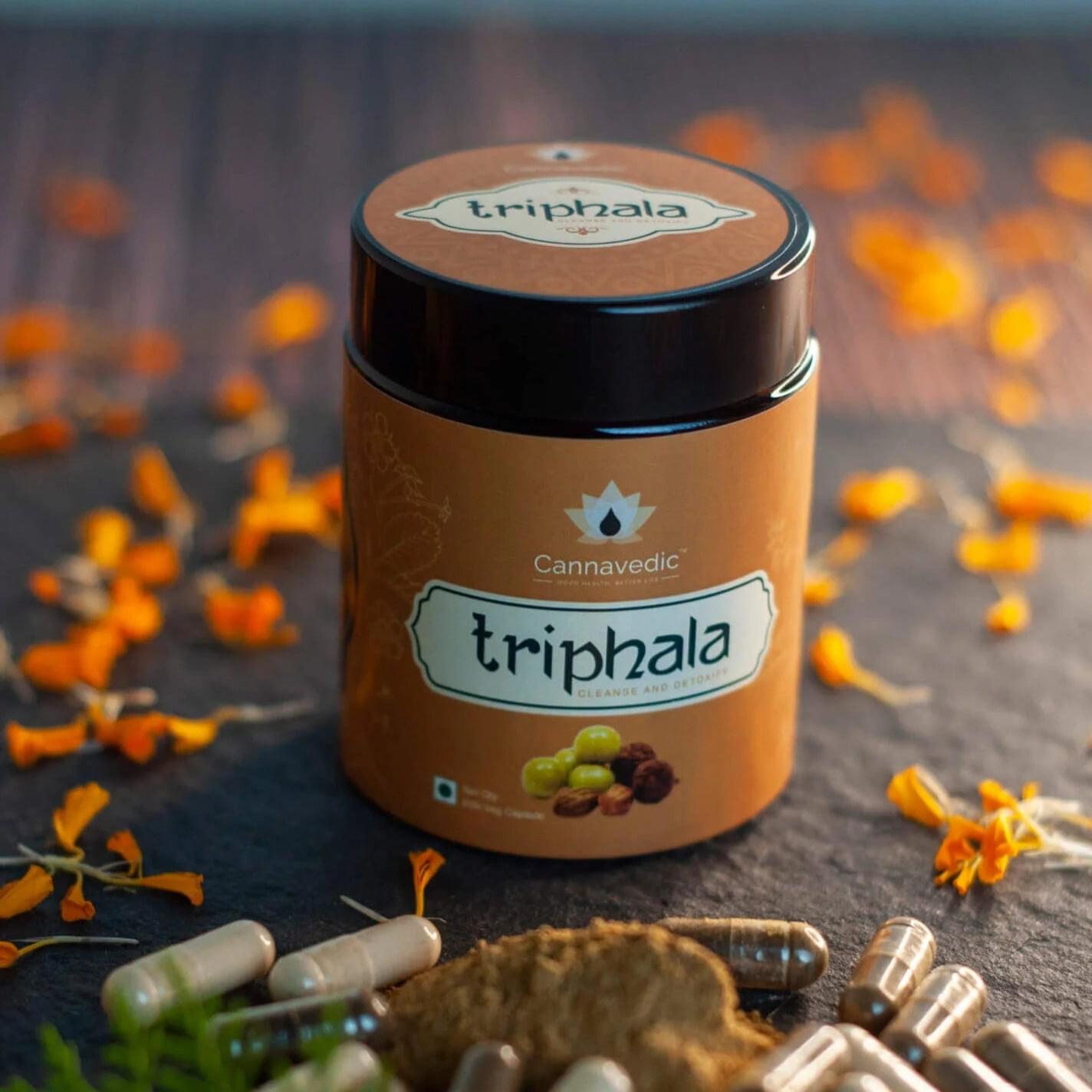 Triphala Extract Capsules – Cleanse and Detoxify(60 capsules)