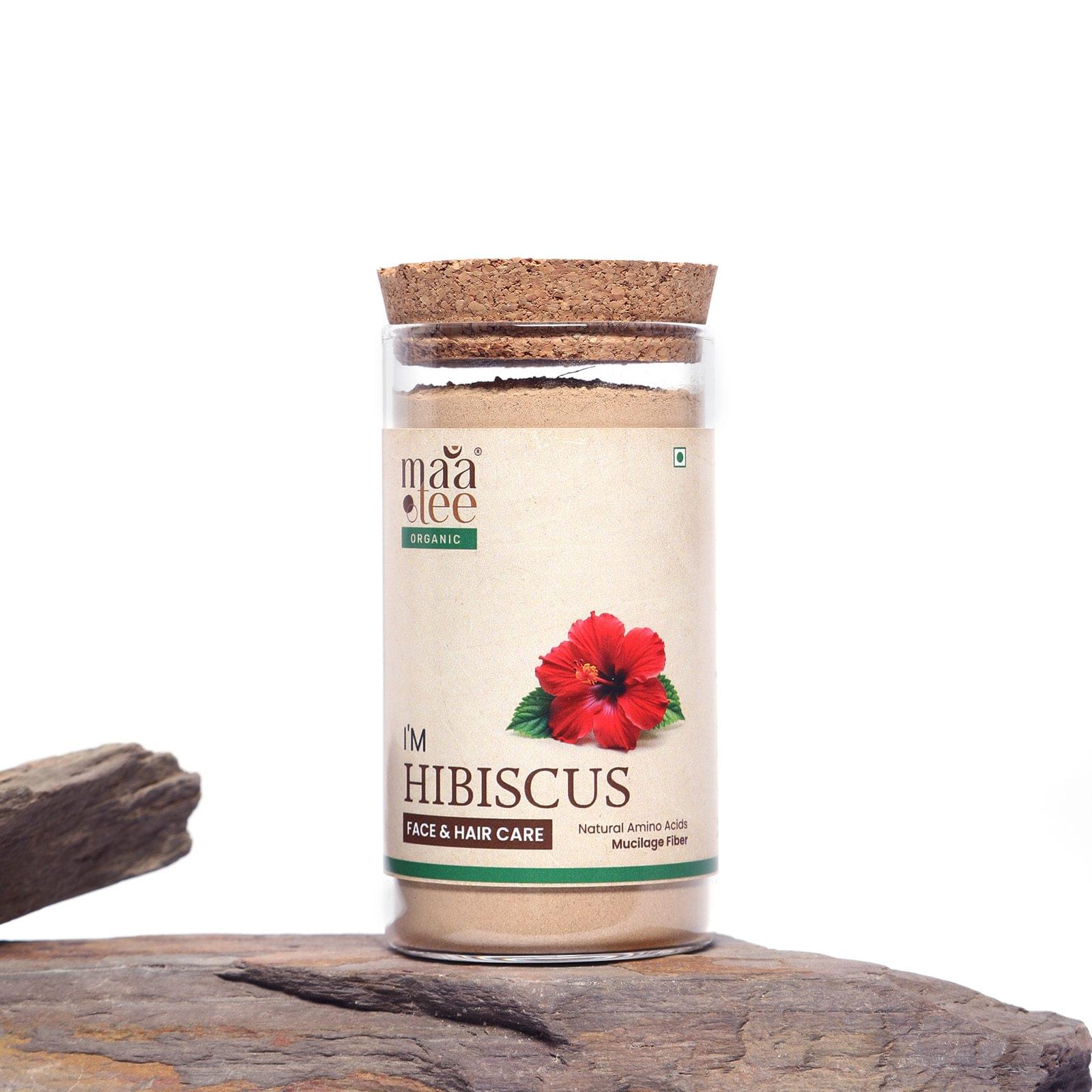 I'm Maatee Organic Hibiscus Powder Skin Revival by Boosting Collagen, Hair Fortification by Strengthening Roots with Amino Acids, Mucilage Fiber & Vitamin C Natural • Pure • Clean Earth Infused • Ritual Inspired • Artisan Beauty