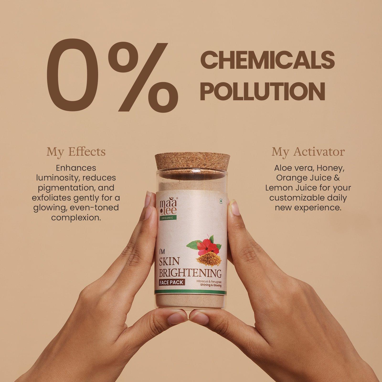 I'm Maatee Organic Skin Brightening Powder Face Pack Shining & Glowing Radiance Boost with Hibiscus + Fenugreek Natural • Pure • Clean Earth Infused • Ritual Inspired • Artisan Beauty - Image 5