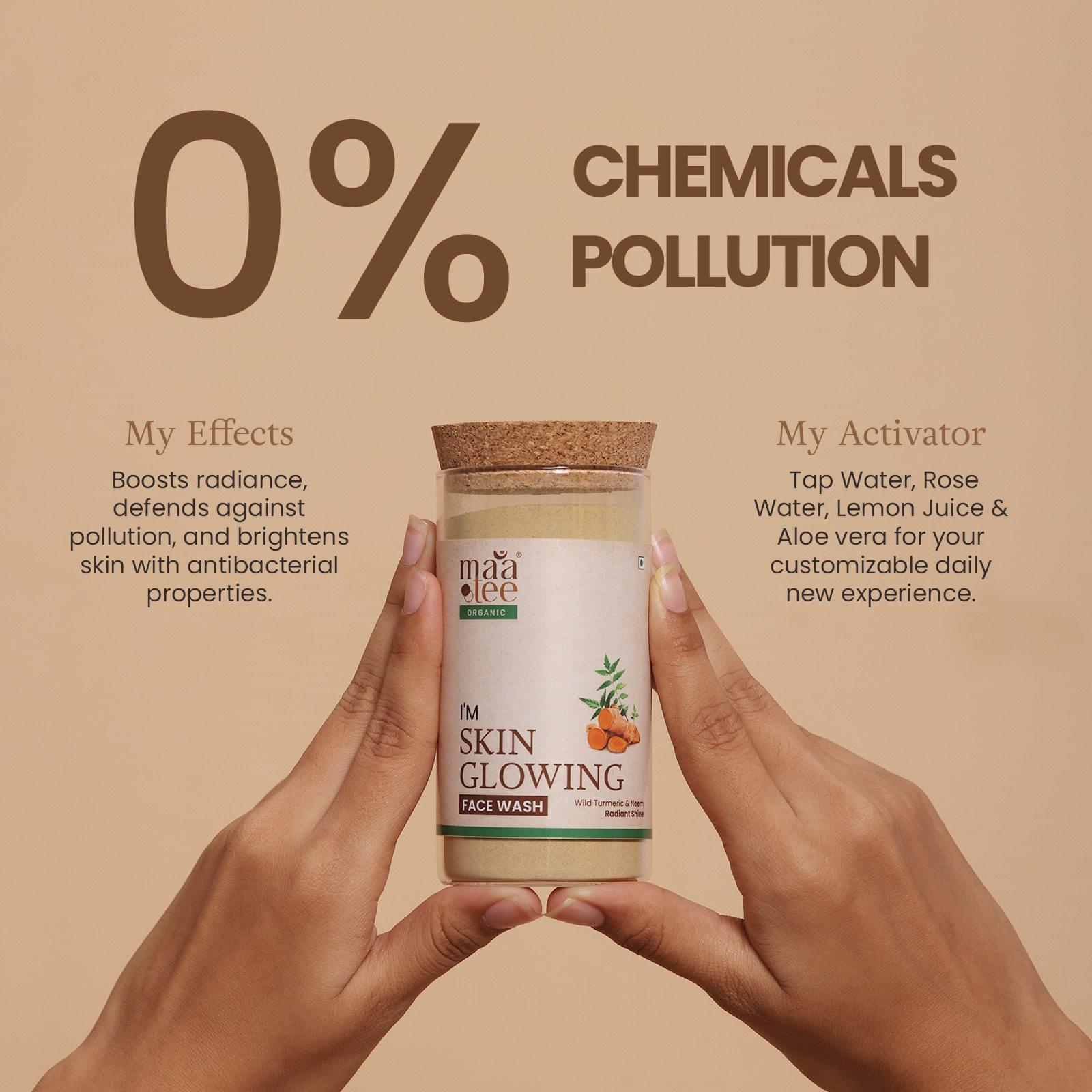 I'm Maatee Organic Skin Glowing Face Wash Powder Radiant Shine & Shield Pollution with Wild Turmeric + Neem Natural • Pure • Clean Earth Infused • Ritual Inspired • Artisan Beauty - Image 5