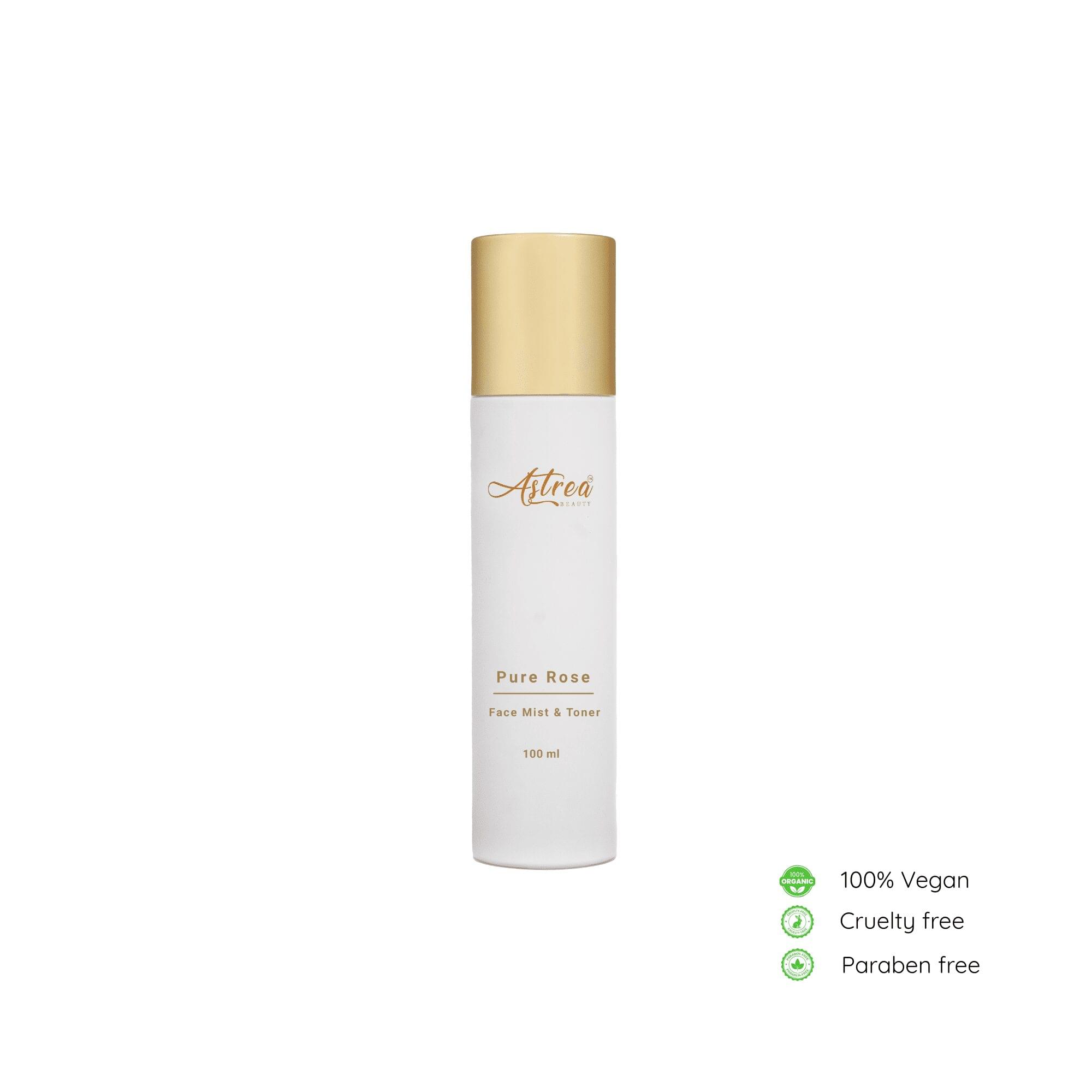 Pure Rose Face Mist & AM; Toner - Image 3