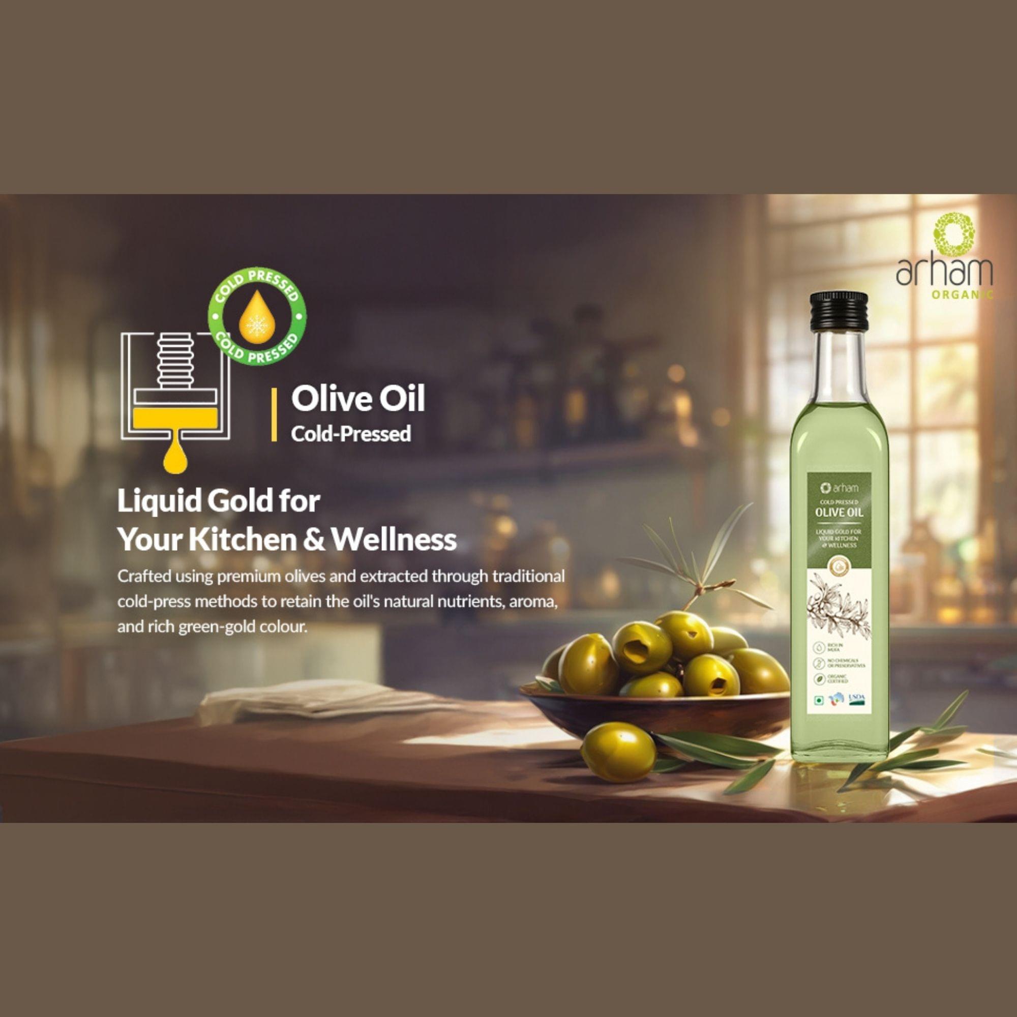 Extra Light Olive Oil Organic Coldpressed Oil