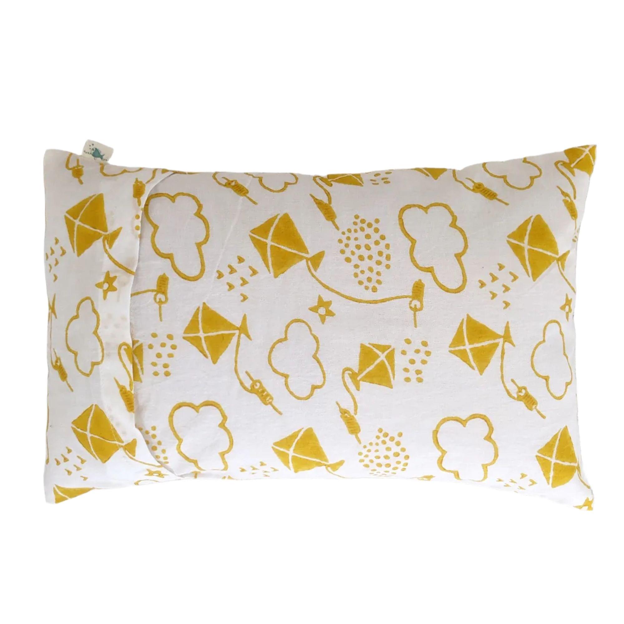 WHITEWATER KIDS ORGANIC KITE PRINT KAPOK PILLOW - Image 2